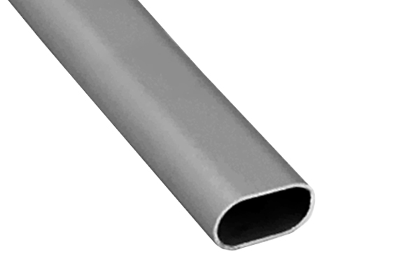 Var�o oval em Alum�nio liso